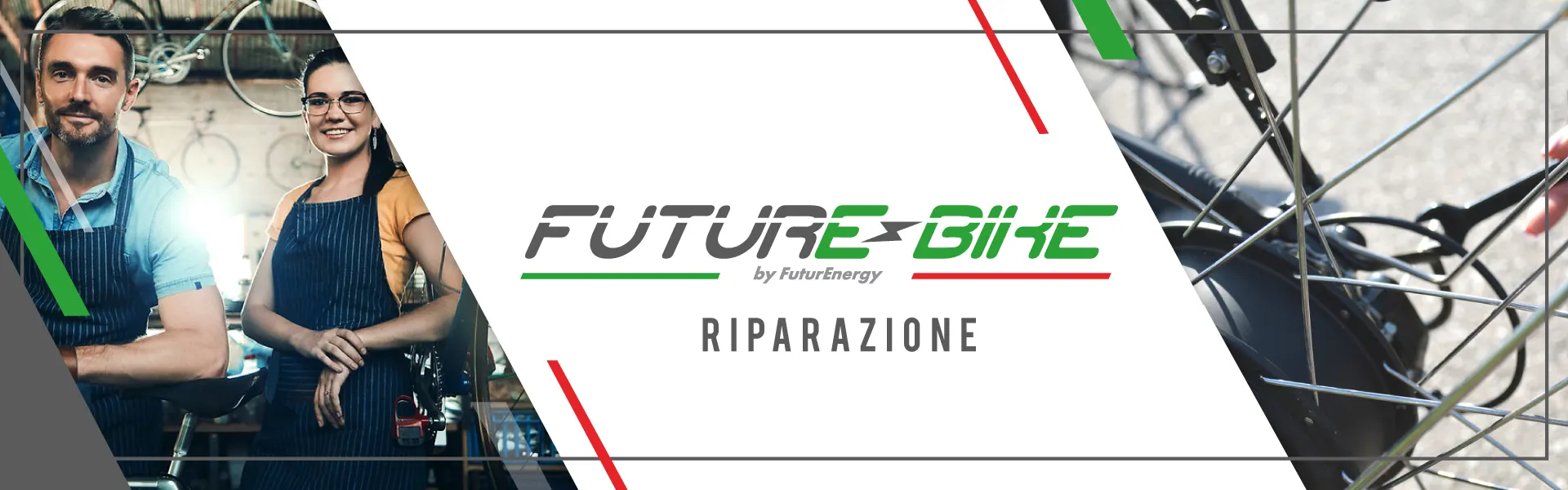 header centro riparazione bici genova